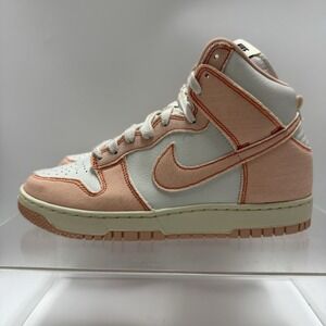 Brand New Nike Dunk High 1985 Arctic Pink Denim DV1143-800 Women's Size 10